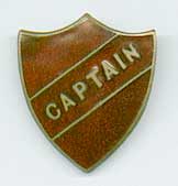 School captain's badge 1956